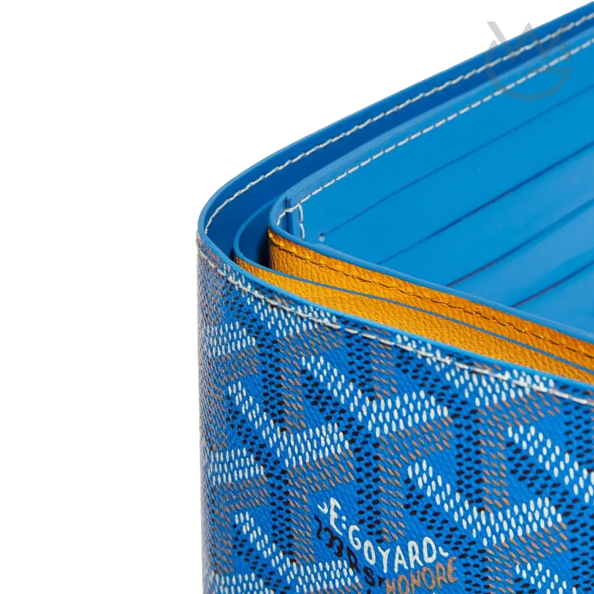 Goyard Victoire Wallet Blue - View 2