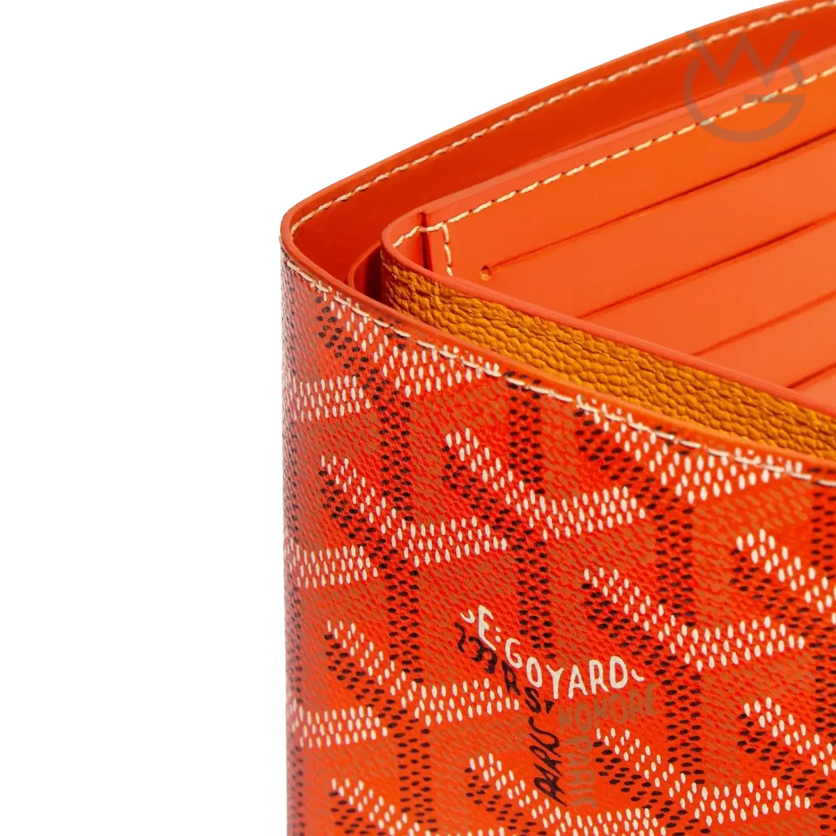 Goyard Victoire Wallet Orange - View 2