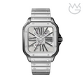 Cartier Santos de Cartier – Diamond Silver