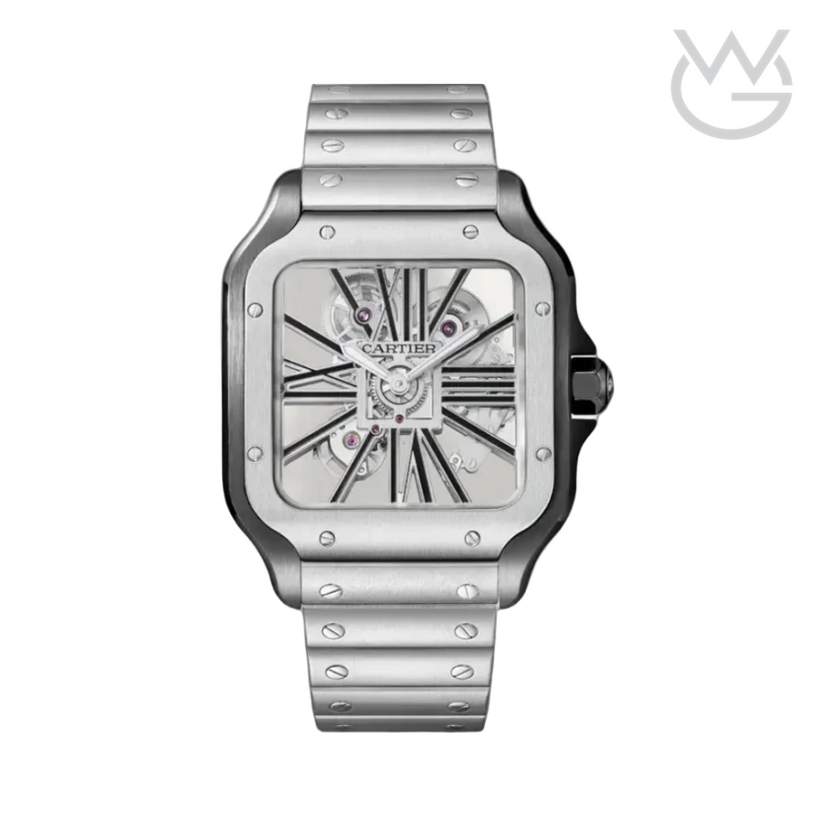 Cartier Santos de Cartier – Diamond Silver