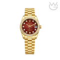 Rolex Datejust – Red Diamond Bezel