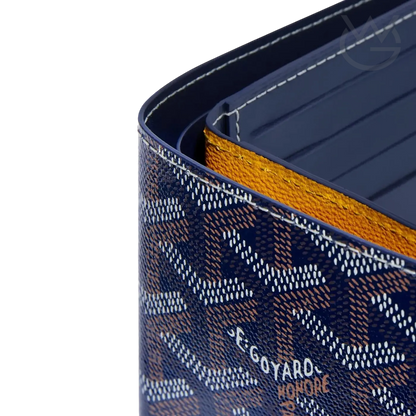 Goyard Victoire Wallet Navy Blue - View 2
