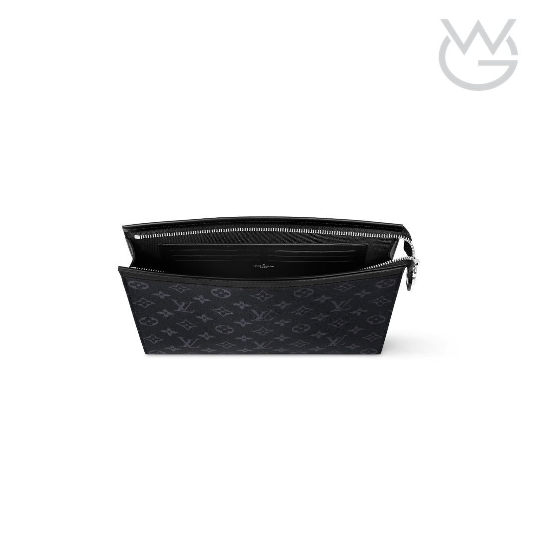 Louis Vuitton Pochette Voyage MM – Black - View 4