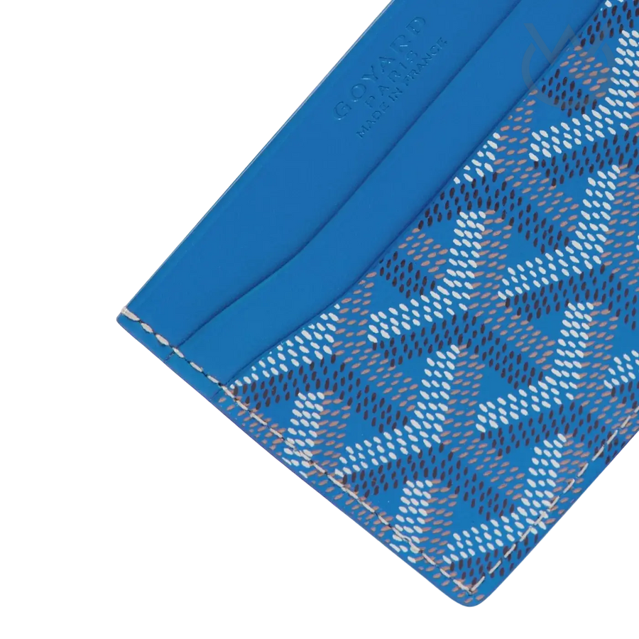 Goyard Saint Sulpice Card Holder – Sky Blue - View 2