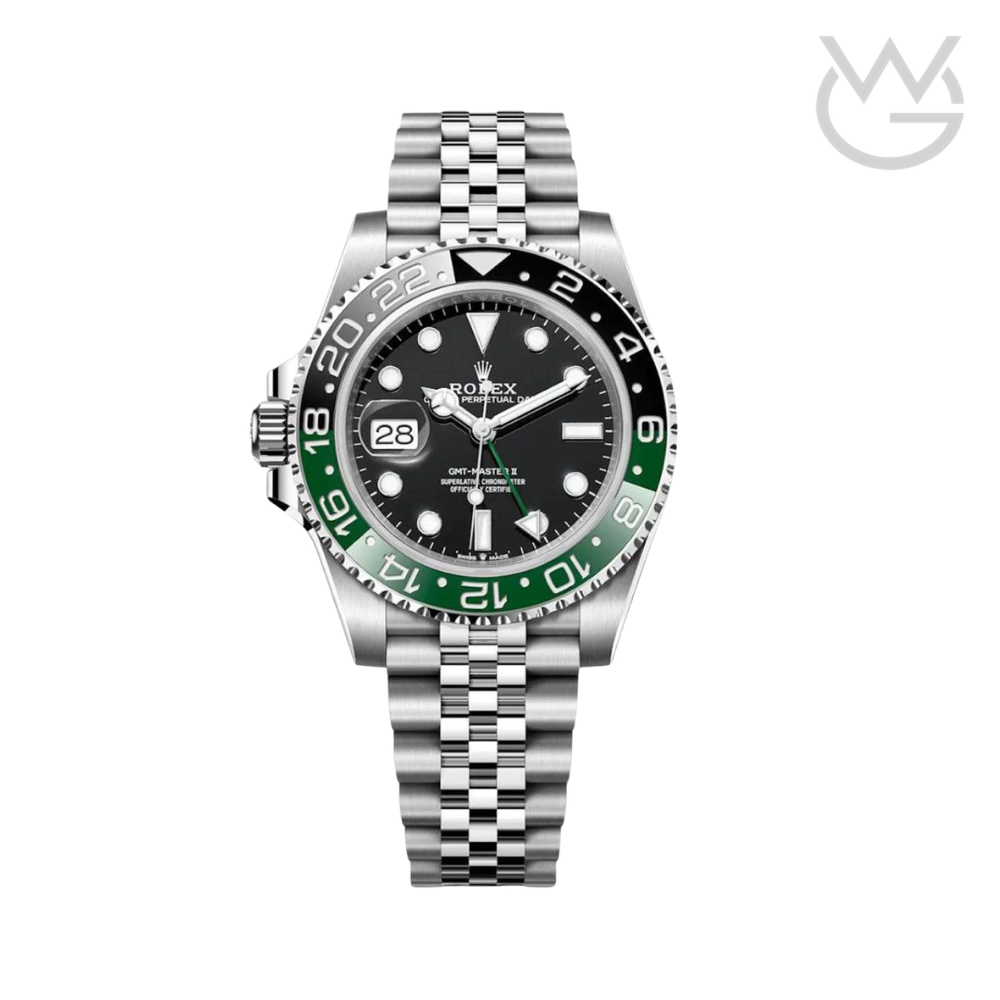 Rolex GMT-Master II – Black Dial Green Silver