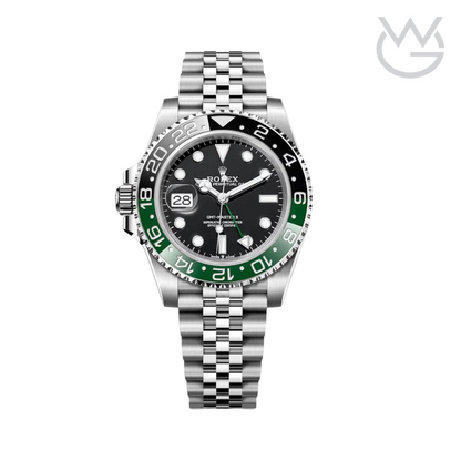 Rolex GMT-Master II – Black Dial Green Silver
