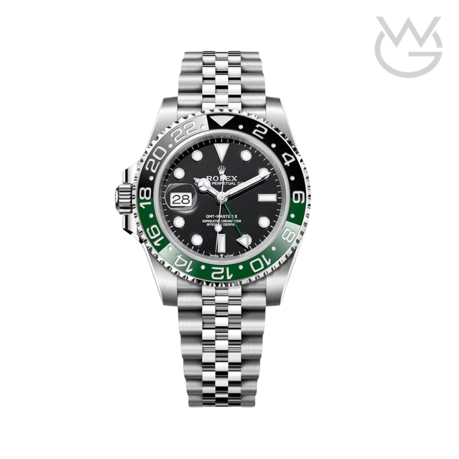 Rolex GMT-Master II – Black Dial Green Silver
