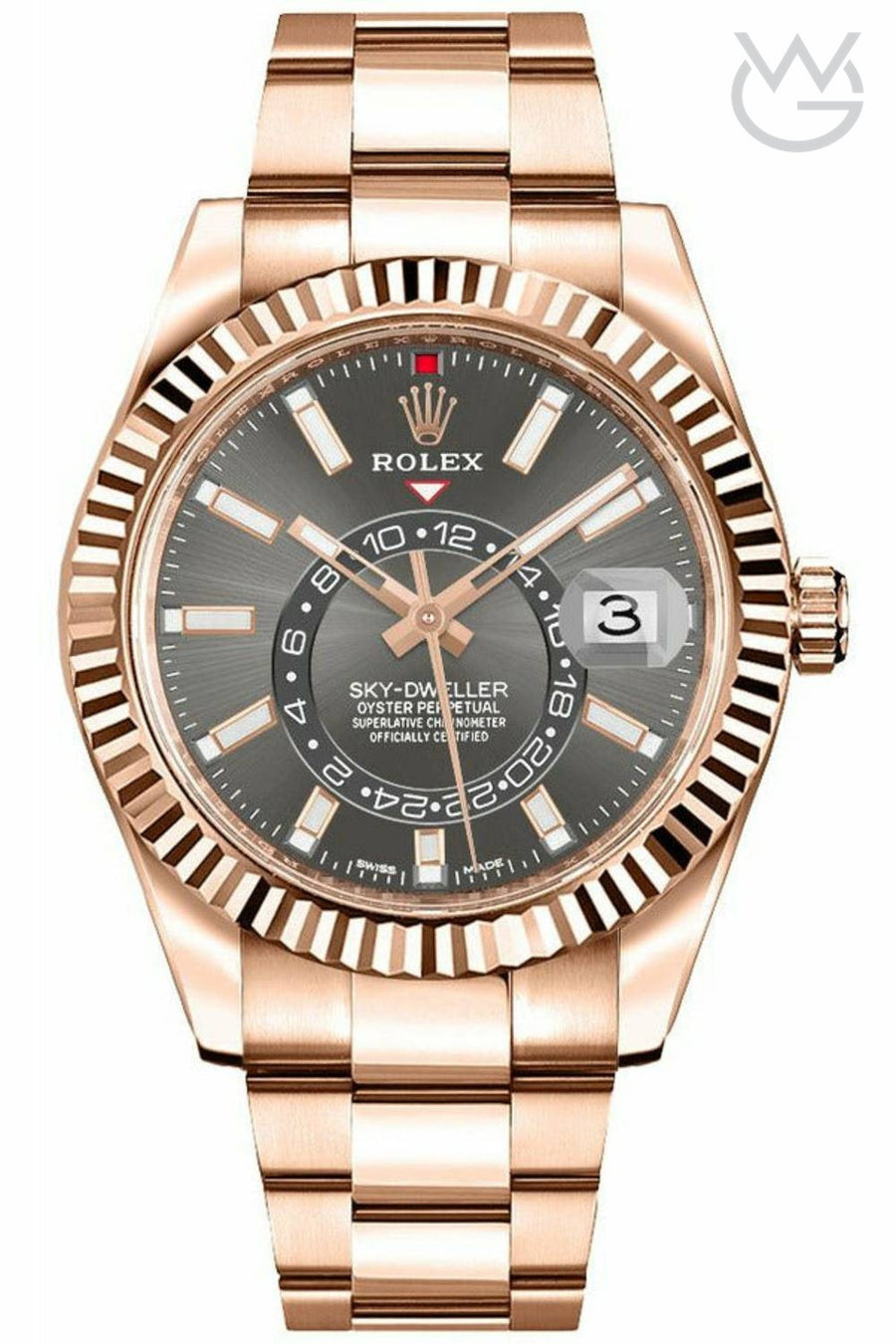 Rolex Sky-Dweller – Grey Dial Rose Gold