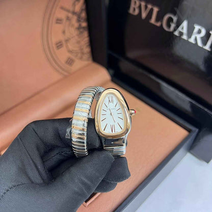 Bvlgari Serpenti Tubogas – Two-Tone Silver&Gold