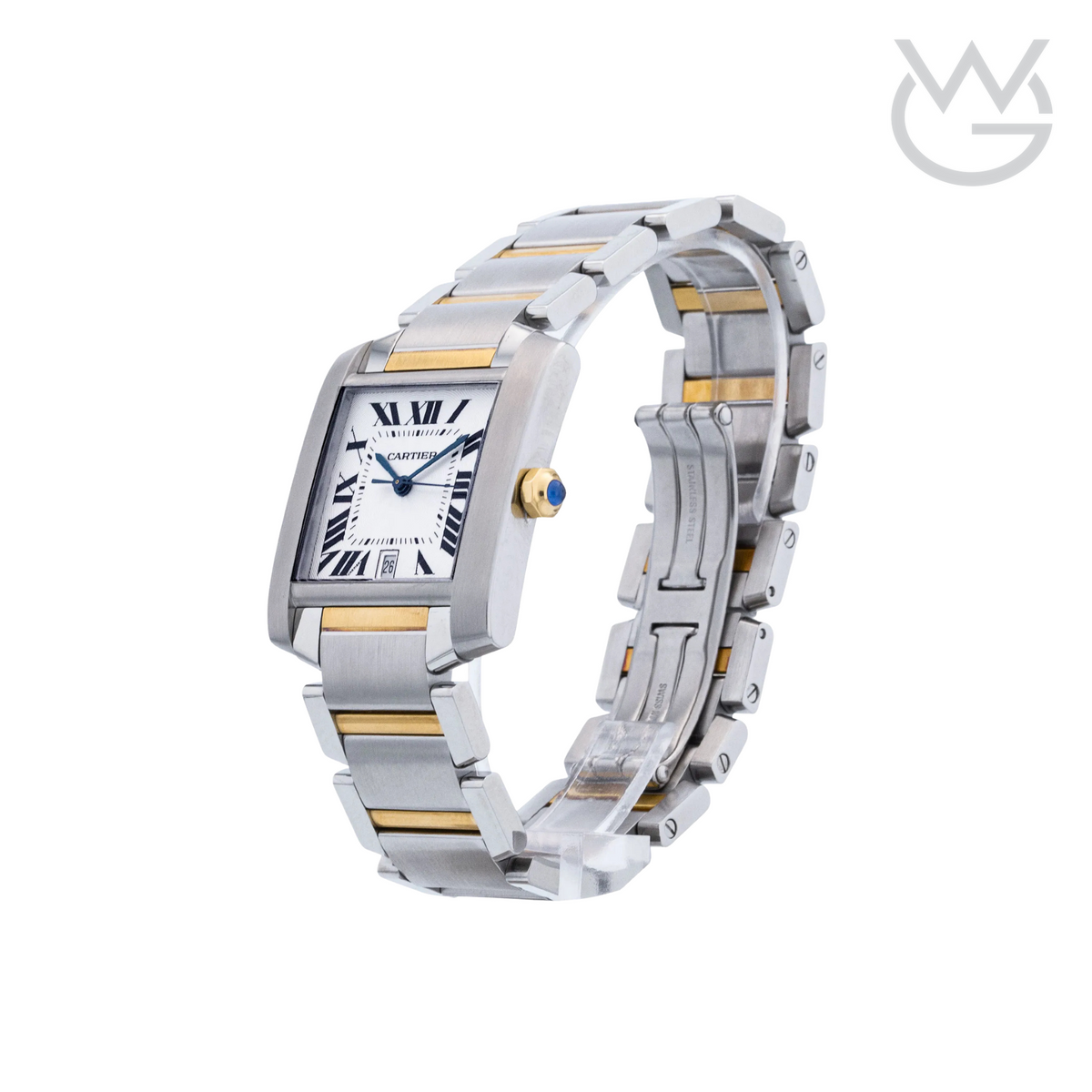 Cartier Tank Française Ladies Watch – Two Tone - View 2