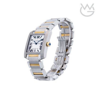 Cartier Tank Française Ladies Watch – Two Tone - View 2