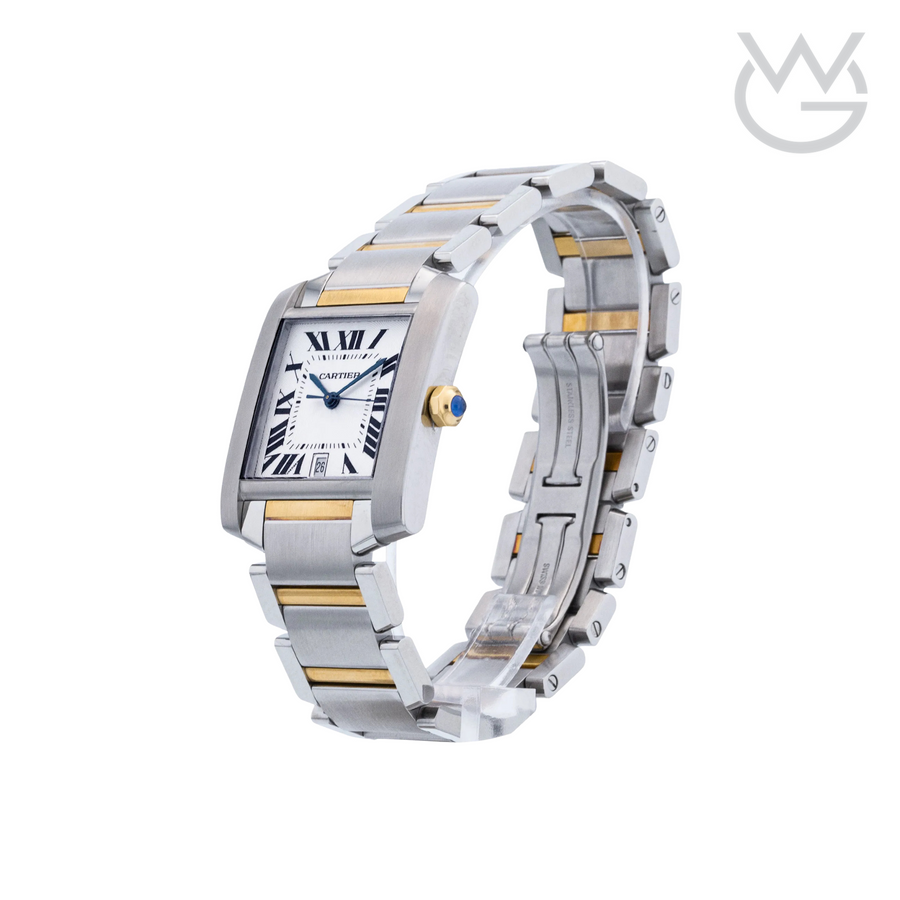 Cartier Tank Française Ladies Watch – Two Tone - View 2