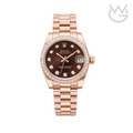 Rolex Datejust – Chocolate Diamond Bezel