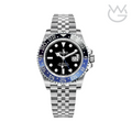 Rolex GMT-Master II – Black Dial Blue Silver Steel