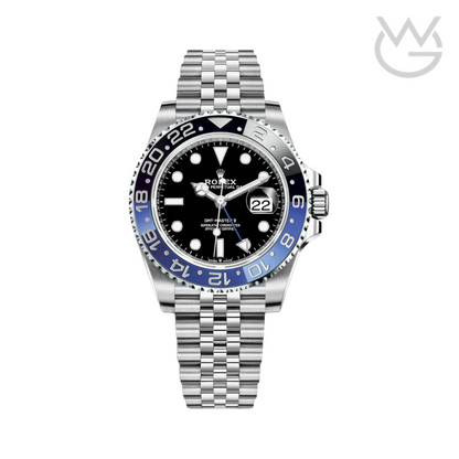 Rolex GMT-Master II – Black Dial Blue Silver Steel