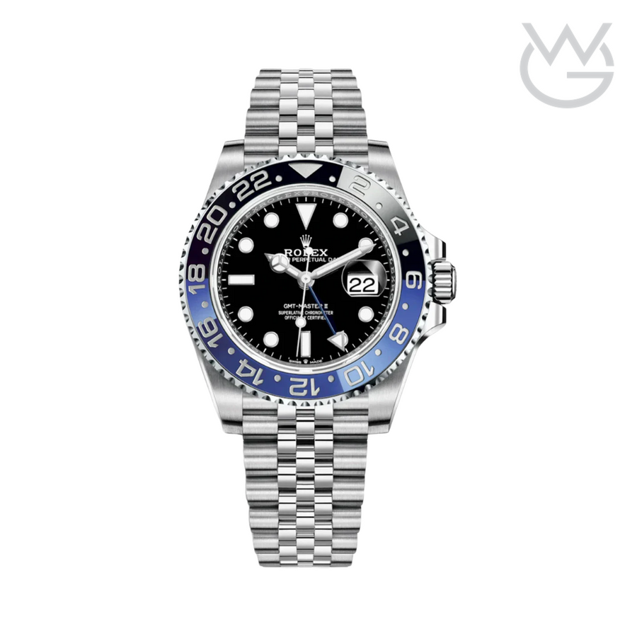 Rolex GMT-Master II – Black Dial Blue Silver Steel