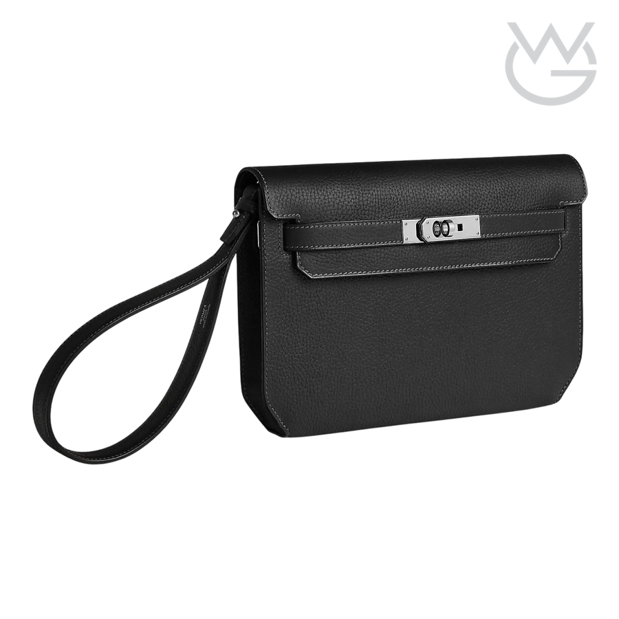 Hermès Depeche 25 Pouch – Noir - View 2