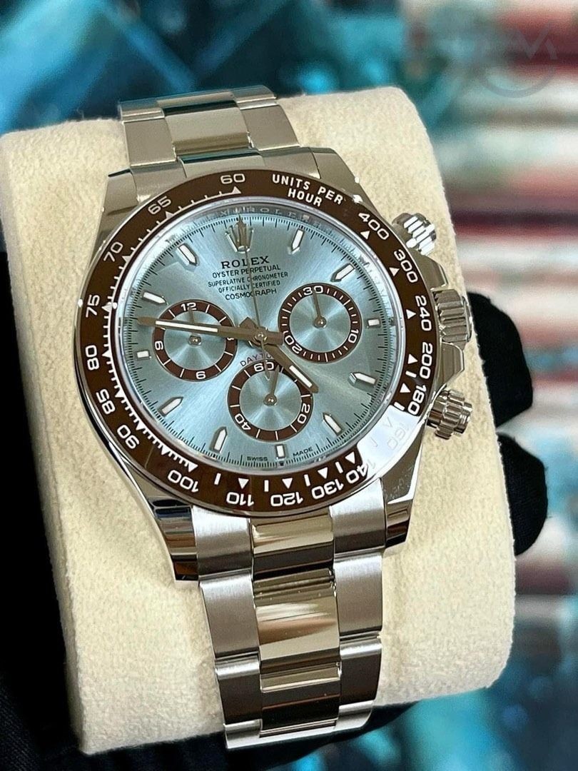 Rolex Cosmograph Daytona – Platinum Ice Blue & Brown