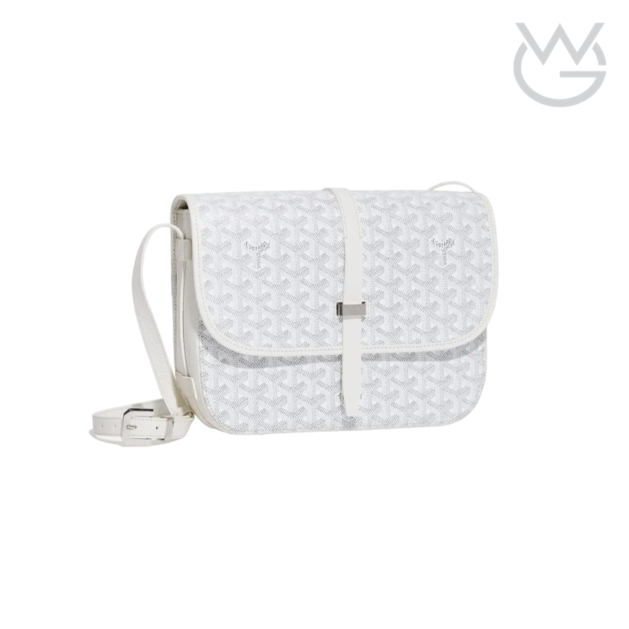 Goyard Belvedere Crossbody Bag – White - View 1