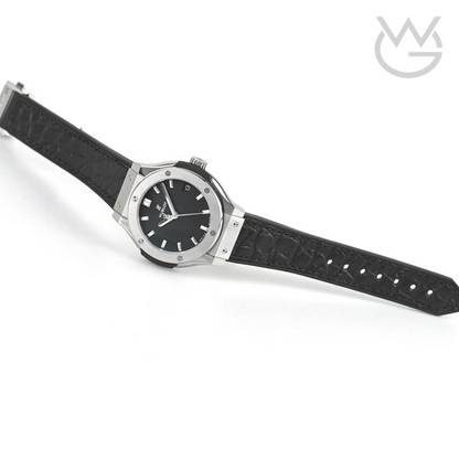 Hublot Classic Fusion Ladies Watch – White Dial & Leather Strap - View 5