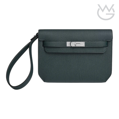 Hermès Depeche 25 Pouch – Bleu Océan - View 1