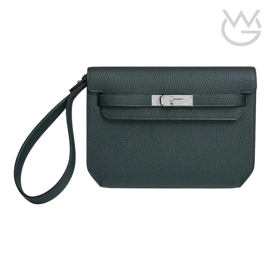 Hermès Depeche 25 Pouch – Bleu Océan - View 1