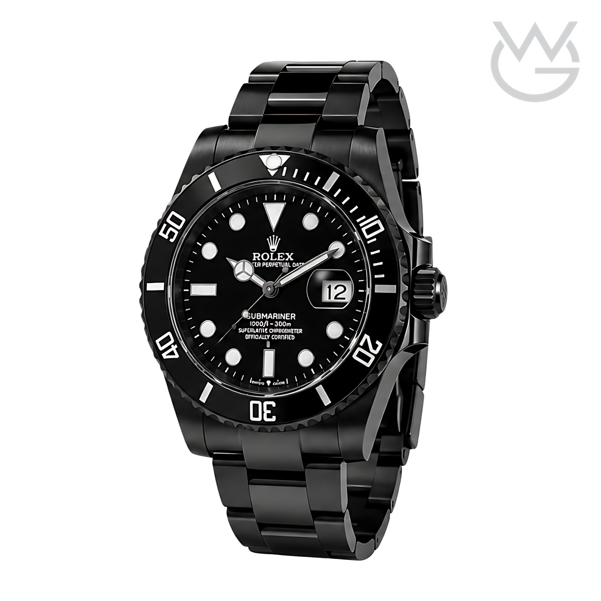 Rolex Submariner Date – Black Dial Black Tone