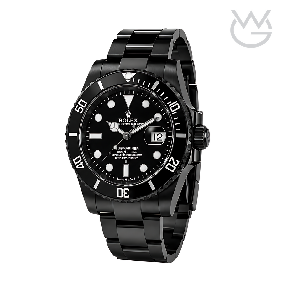 Rolex Submariner Date – Black Dial Black Tone