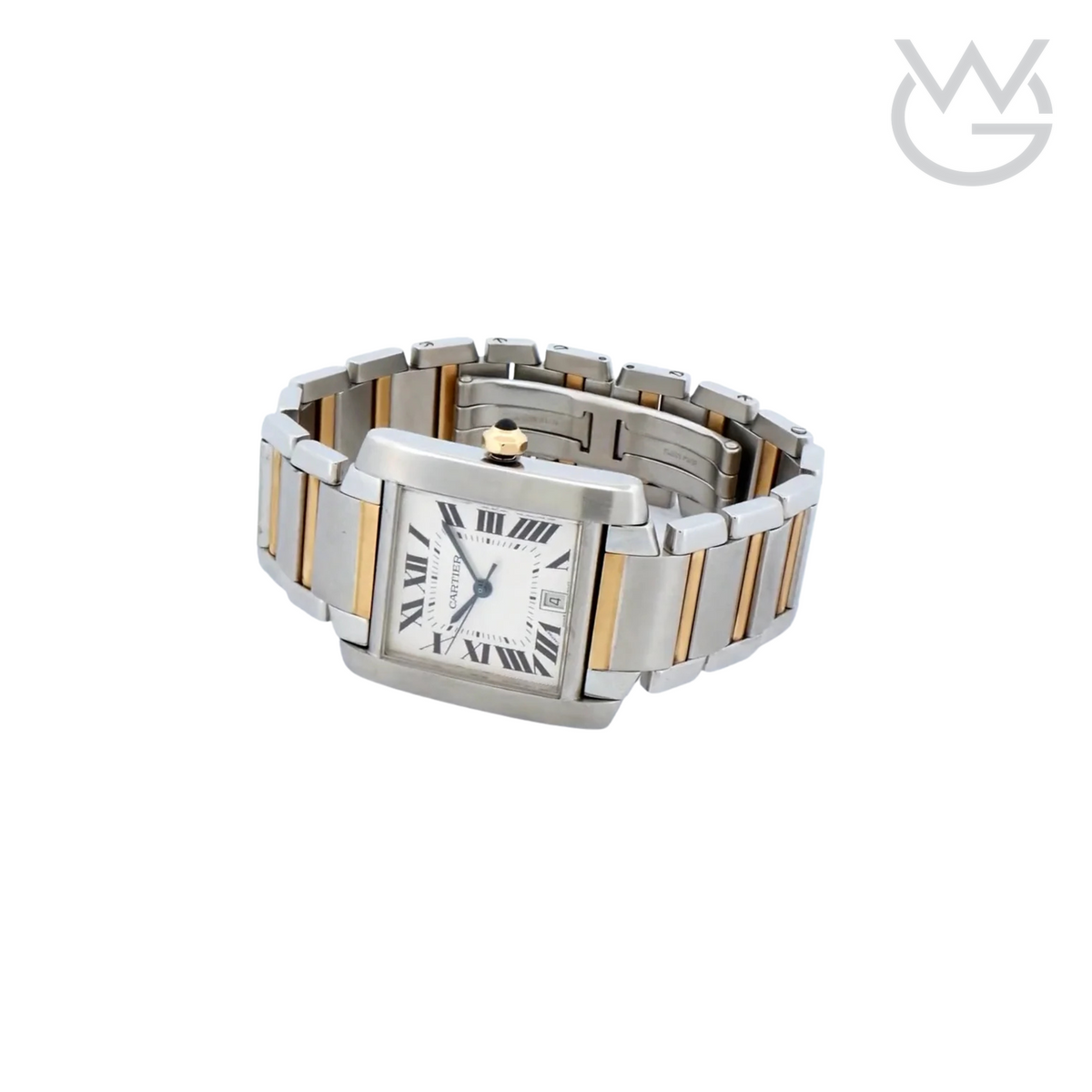 Cartier Tank Française Ladies Watch – Two Tone - View 3