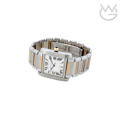 Cartier Tank Française Ladies Watch – Two Tone - View 3