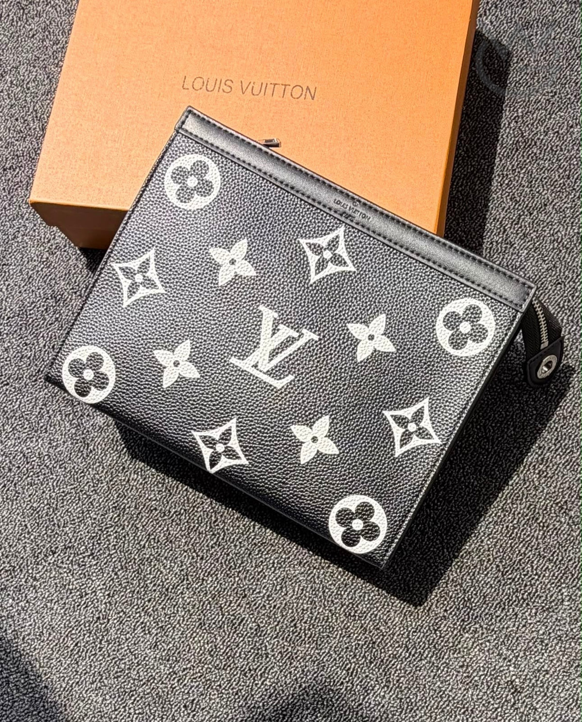 Louis Vuitton Pochette Voyage Pouch – Black - View 5