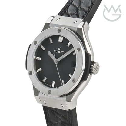 Hublot Classic Fusion Ladies Watch – White Dial & Leather Strap - View 2