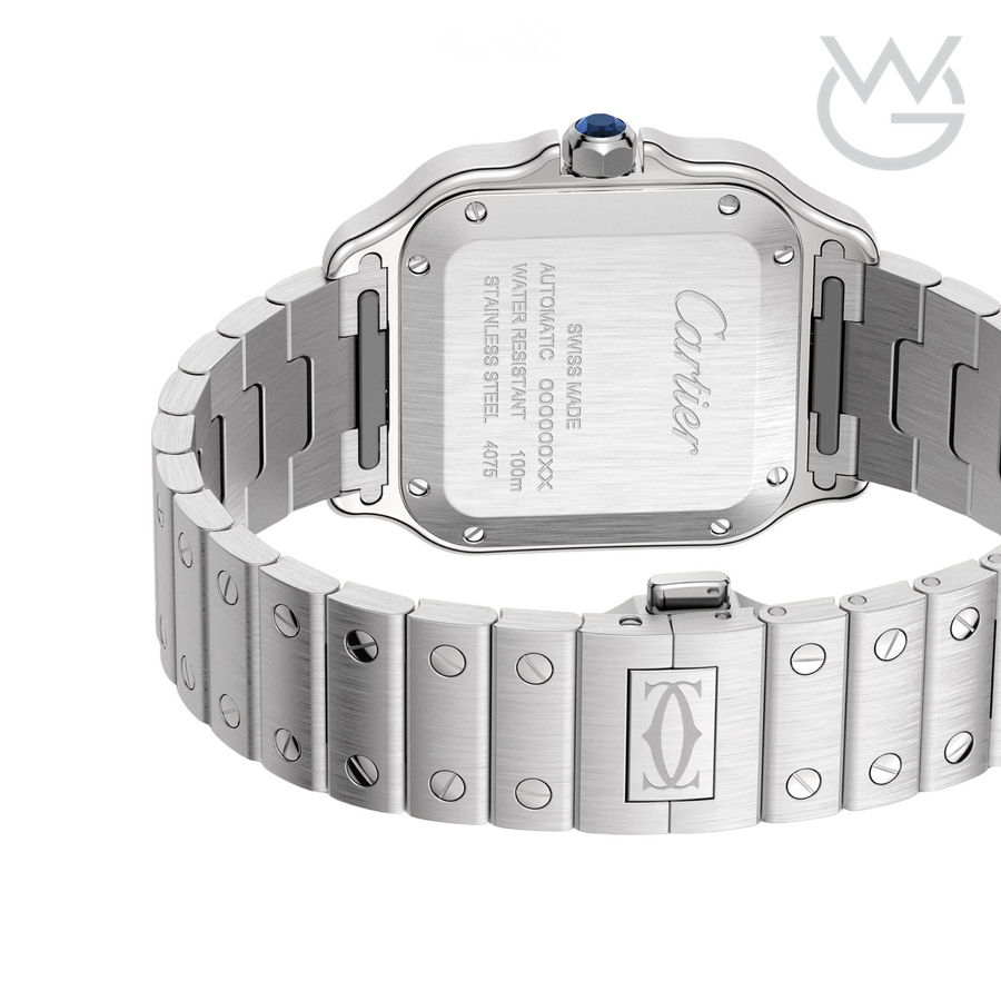 Cartier Santos de Cartier – Steel Blue Dial