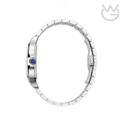 Cartier Santos Skeleton Two-Tone Steel & Yellow Gold