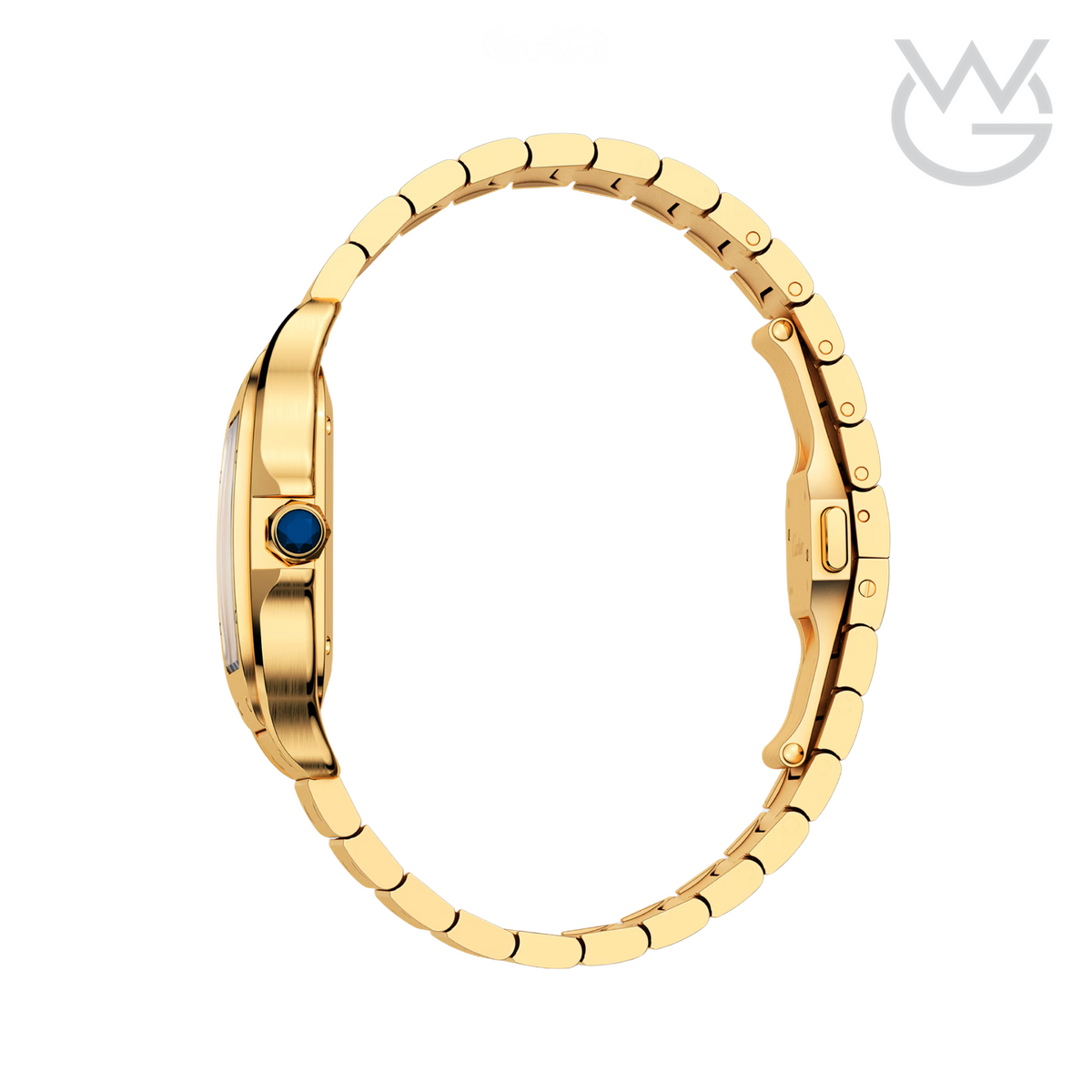 Cartier Santos de Cartier – Yellow Gold White Dial