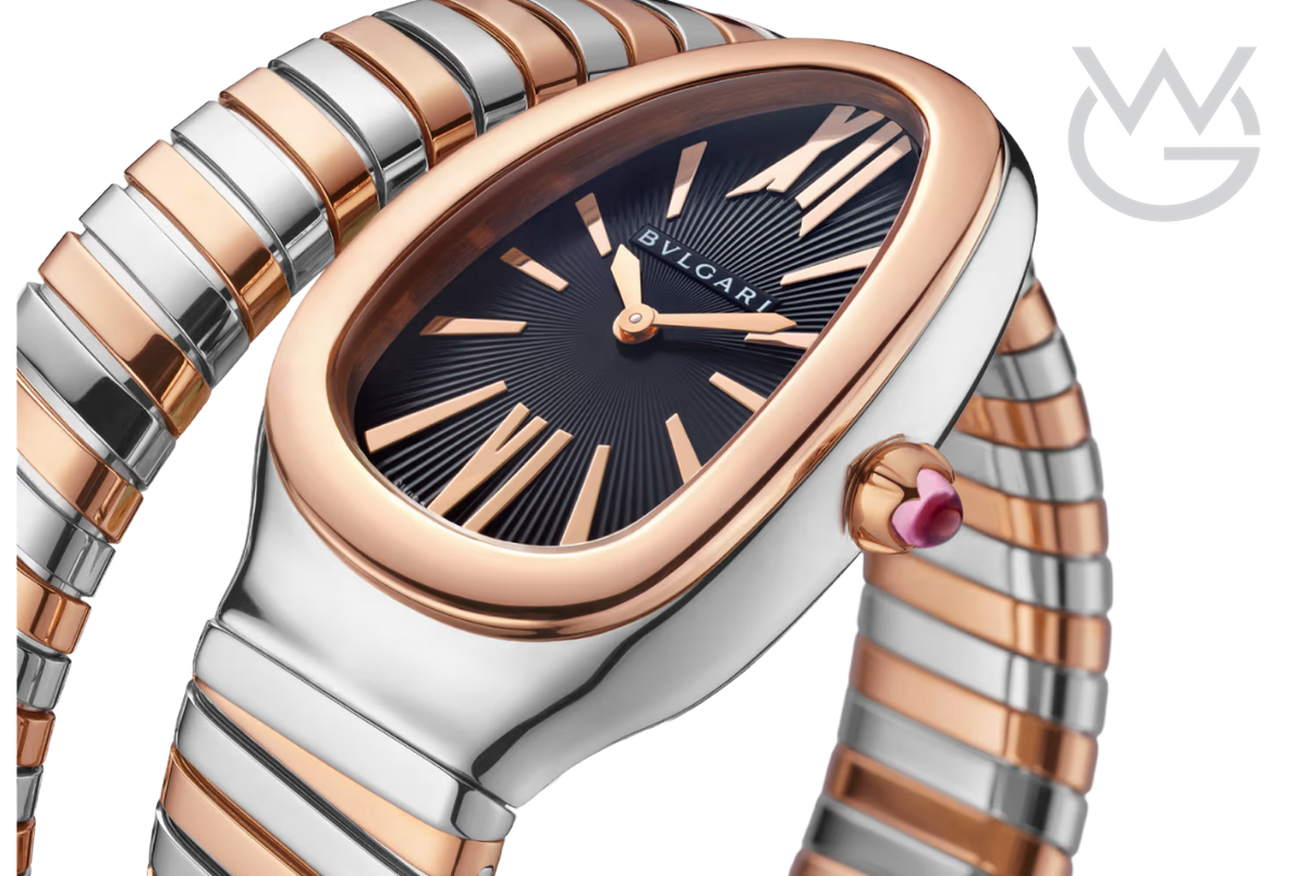 Bvlgari Serpenti Tubogas – Two-Tone Black Dial