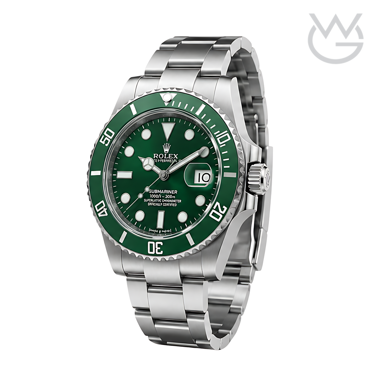 Rolex Submariner Date – Green Dial Silver