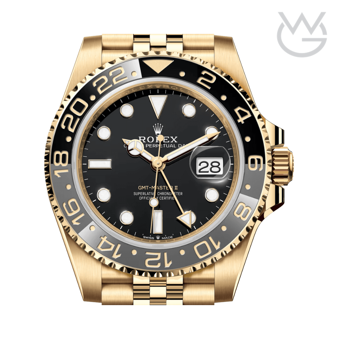 Rolex Yellow Gold Black Dial