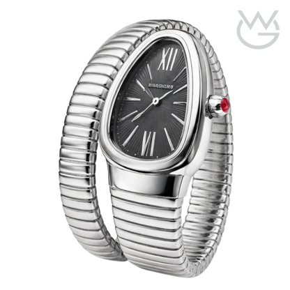 Bvlgari Serpenti Tubogas – Steel Black Opaline Dial