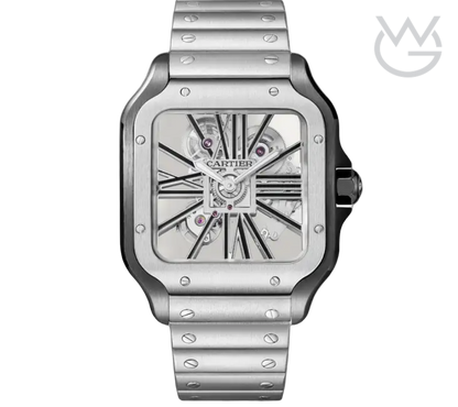 Cartier Santos de Cartier – Diamond Silver