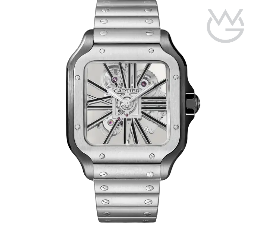 Cartier Santos de Cartier – Diamond Silver