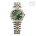 Rolex Lady-Datejust – Olive Green Dial, Two Tone - View 1