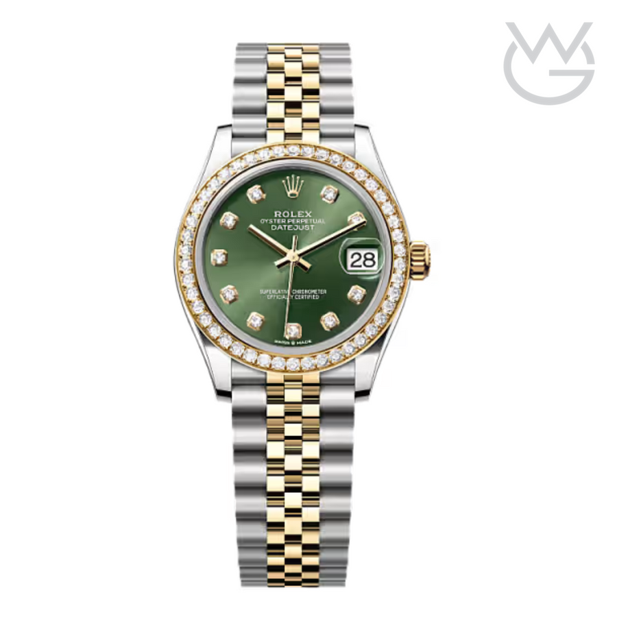 Rolex Lady-Datejust – Olive Green Dial, Two Tone - View 1