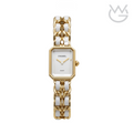 Chanel Première – Chain White & Gold