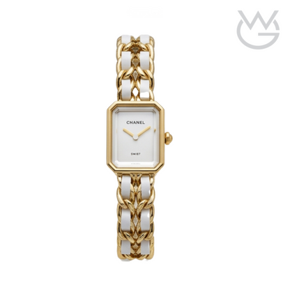 Chanel Première – Chain White & Gold