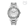 Rolex Datejust 41 – Silver Diamond Dial