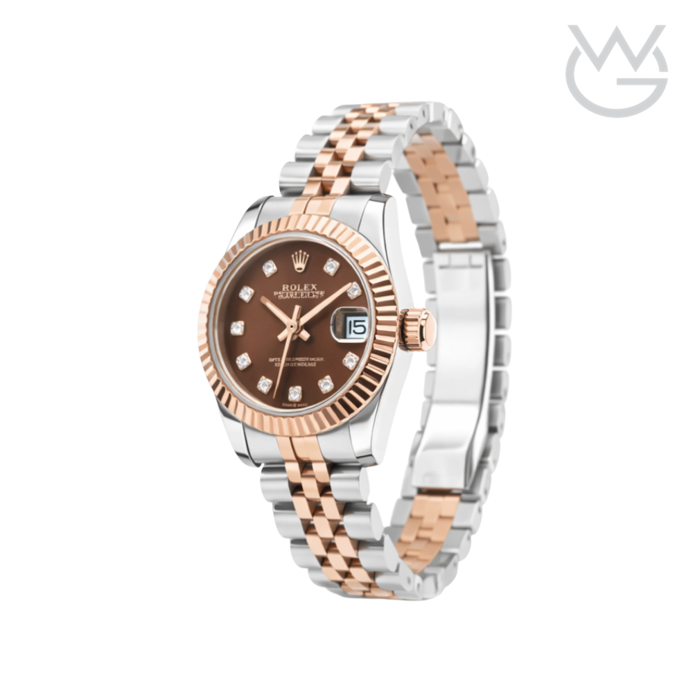 Rolex Datejust – Two-Tone Chocolate Diamond