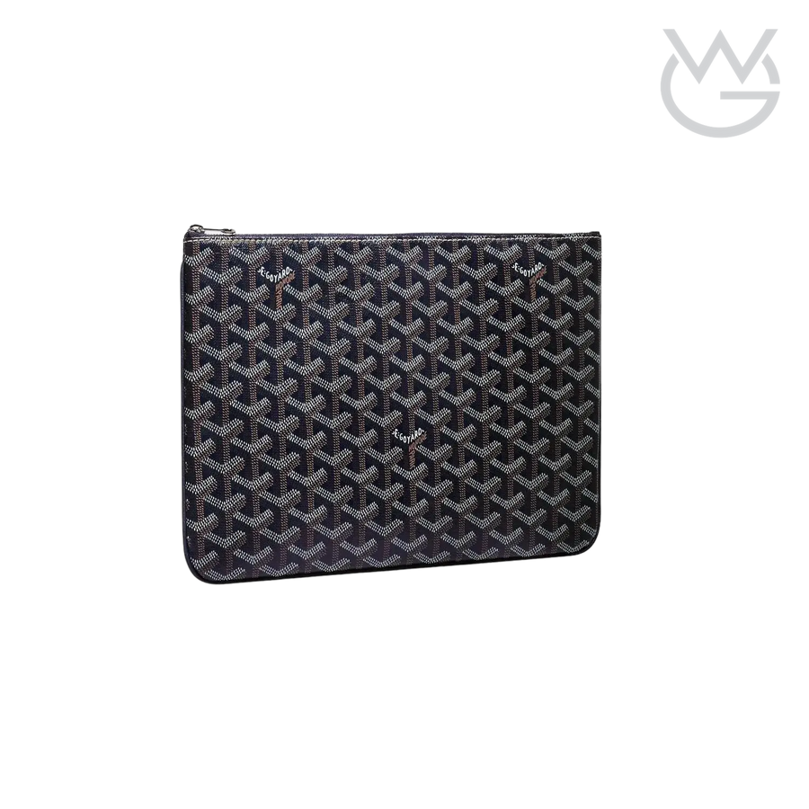 Goyard Senat Pouch – Navy Blue - View 1