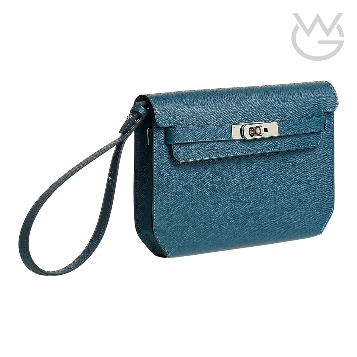 Hermès Depeche 25 Pouch – Bleu Thalassa - View 2