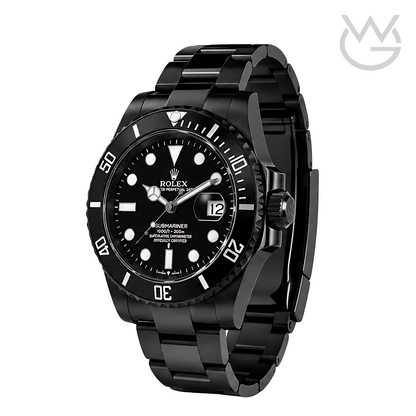 Rolex Submariner Date – Black Dial Black Tone